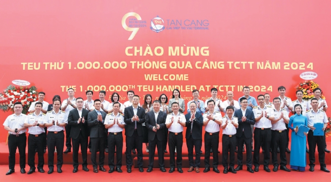 TCIT Sets Milestone of Welcoming 1 Millionth TEU